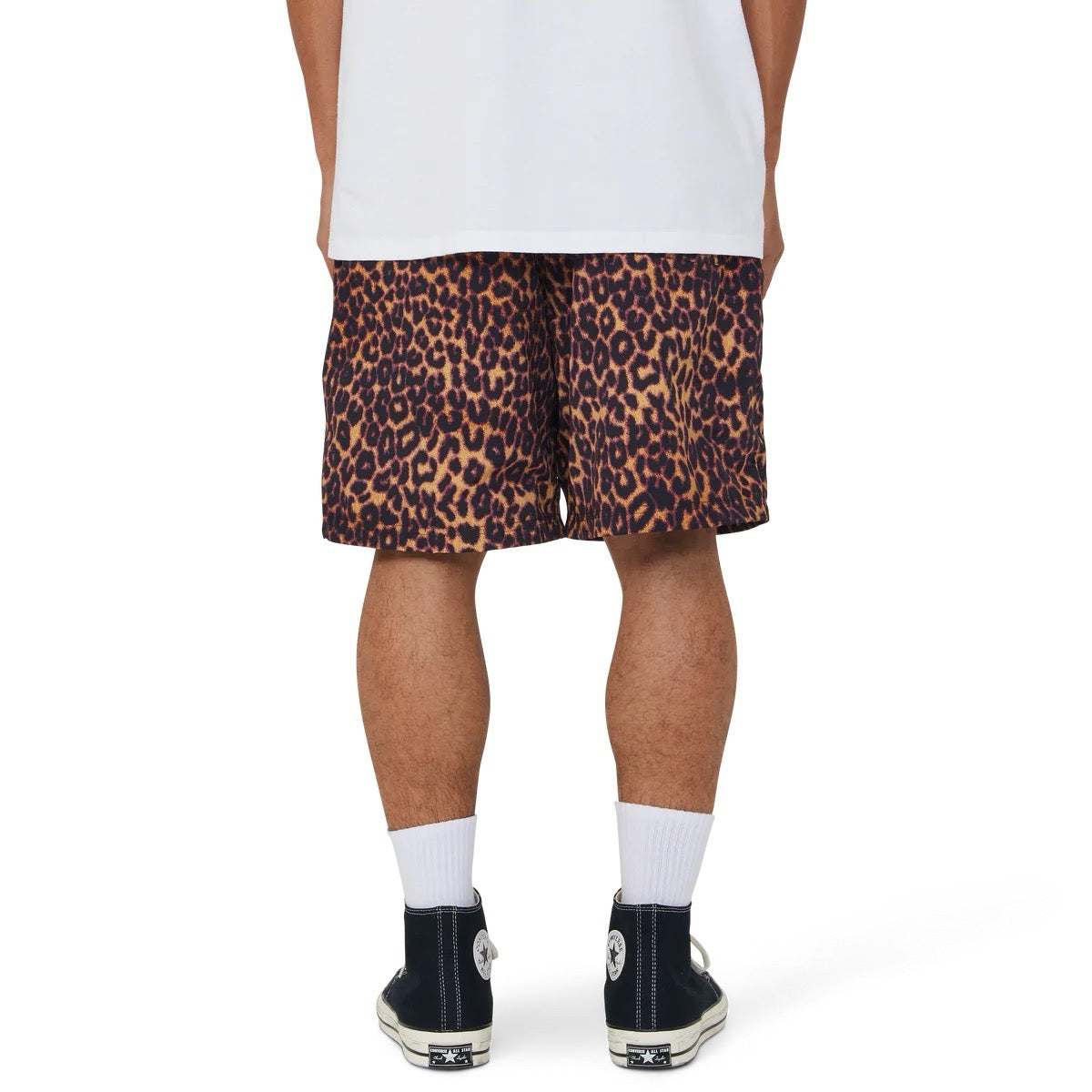 89 Printed Easy Short - Brown
