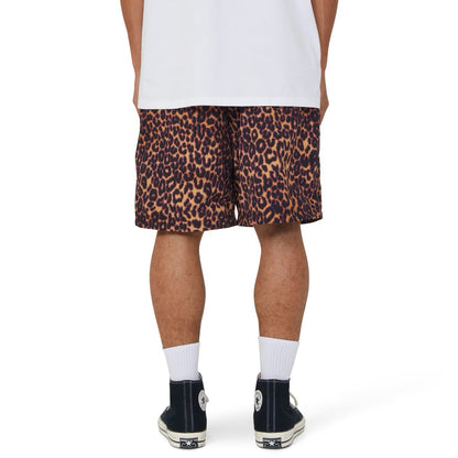 89 Printed Easy Short - Brown