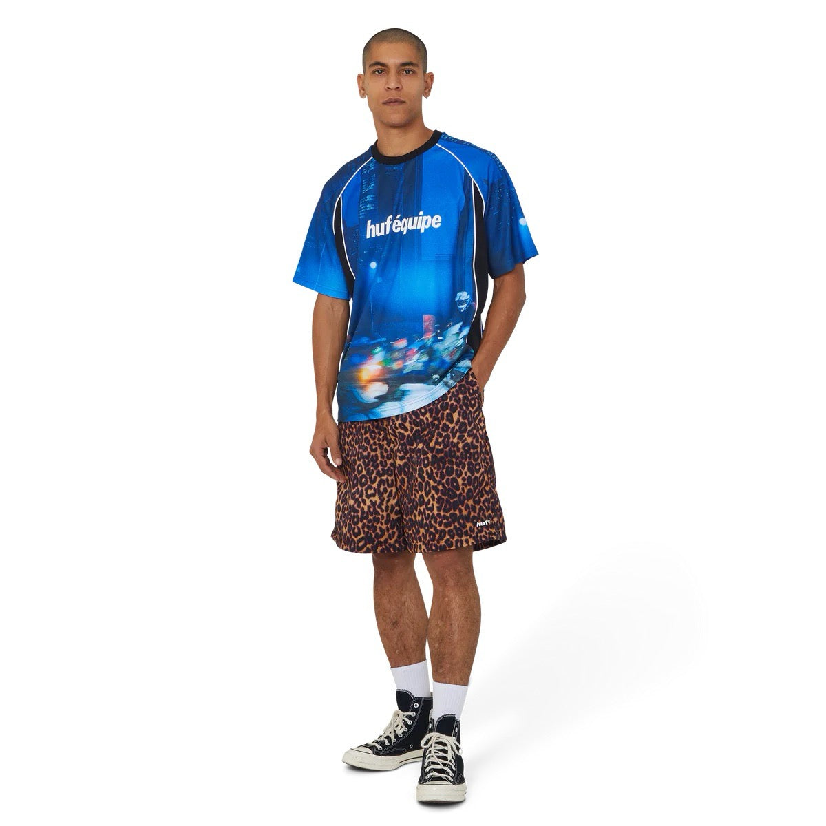 89 Printed Easy Short - Brown
