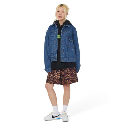89 Printed Easy Short - Brown