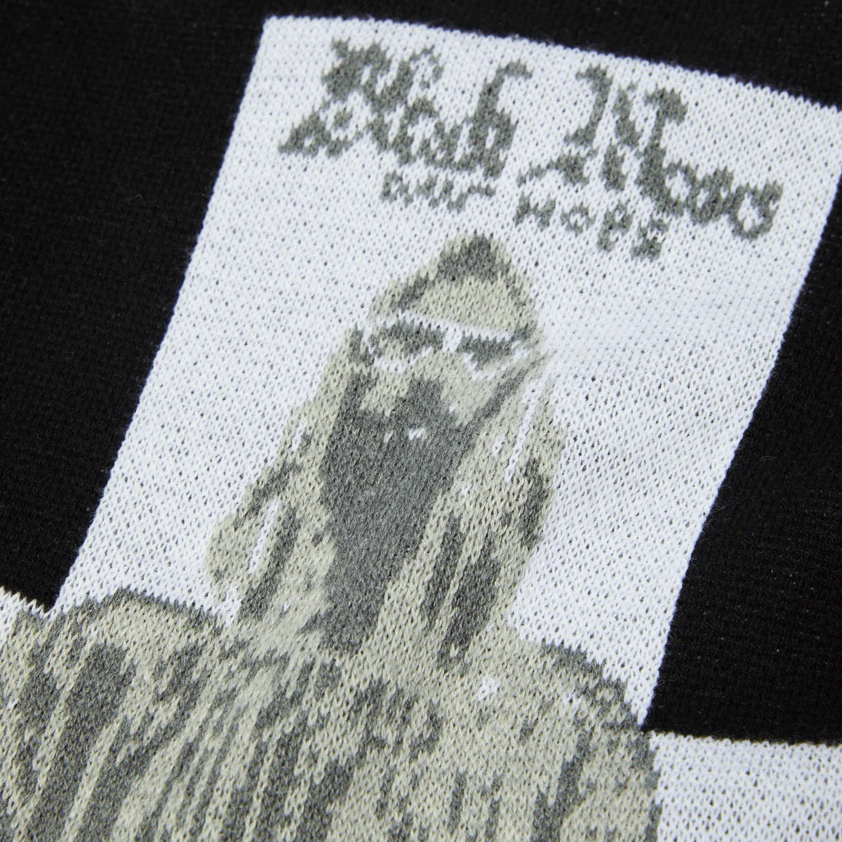 HUF x Isaac Hayes Black Moses Knit Sweater