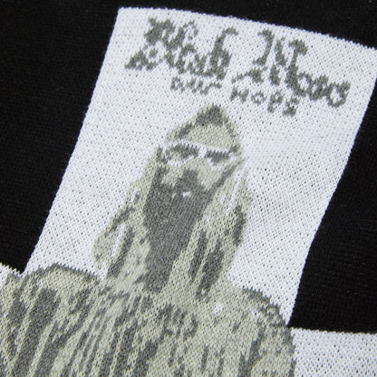 HUF x Isaac Hayes Black Moses Knit Sweater