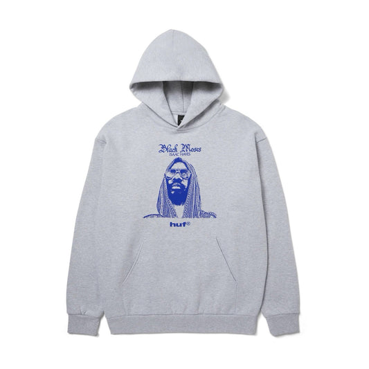 HUF x Isaac Hayes Black Moses Heavyweight Pullover Hoodie