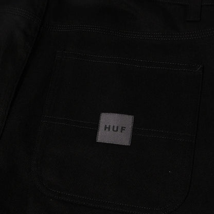 Classic H Double Knee Work Short - Black