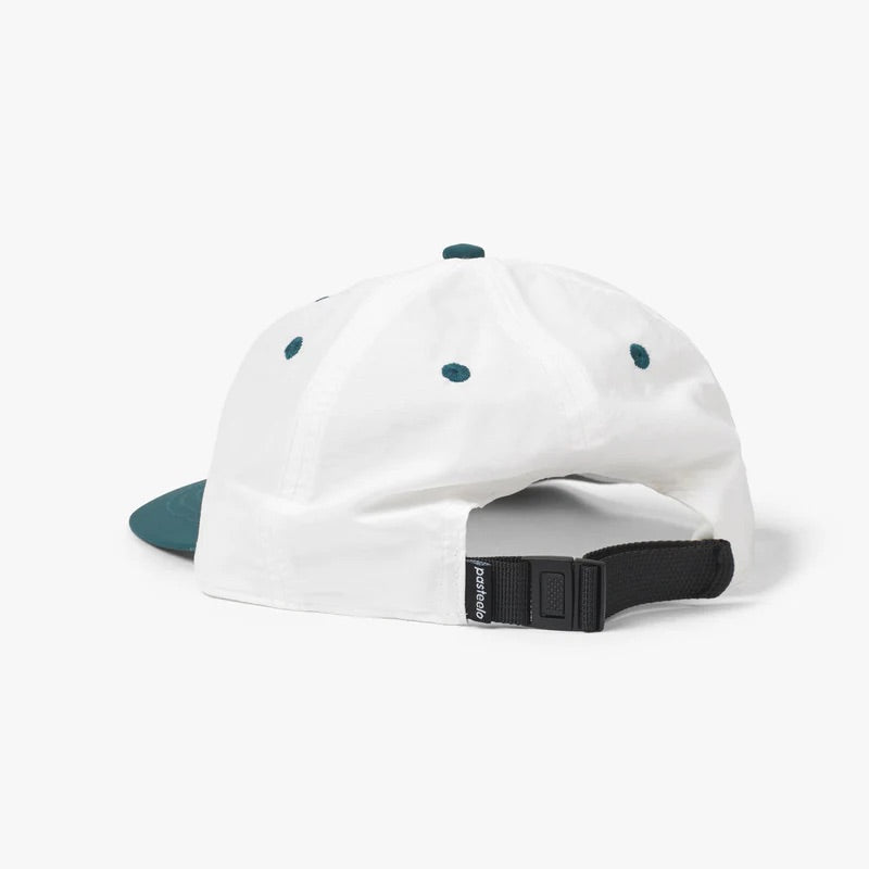CONTRAST CAP - WHITE/DARK TEAL