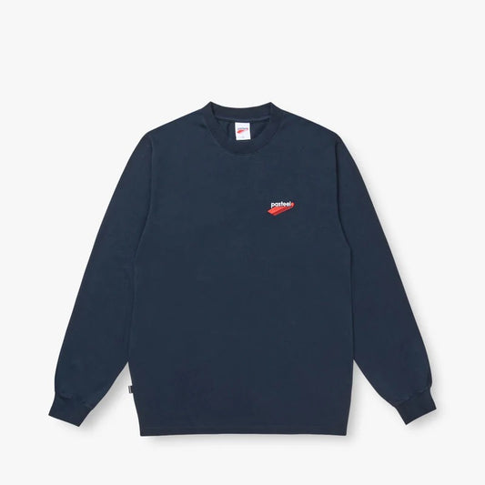 EMB O.G. L/S TEE - NAVY