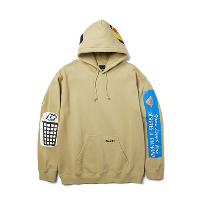 Gimme The Loot Pullover Hoodie - Sand