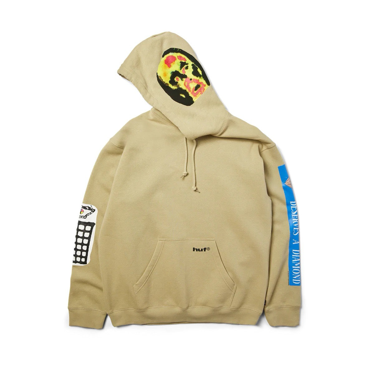 Gimme The Loot Pullover Hoodie - Sand