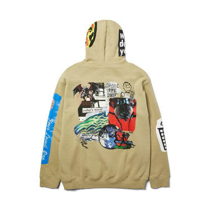 Gimme The Loot Pullover Hoodie - Sand