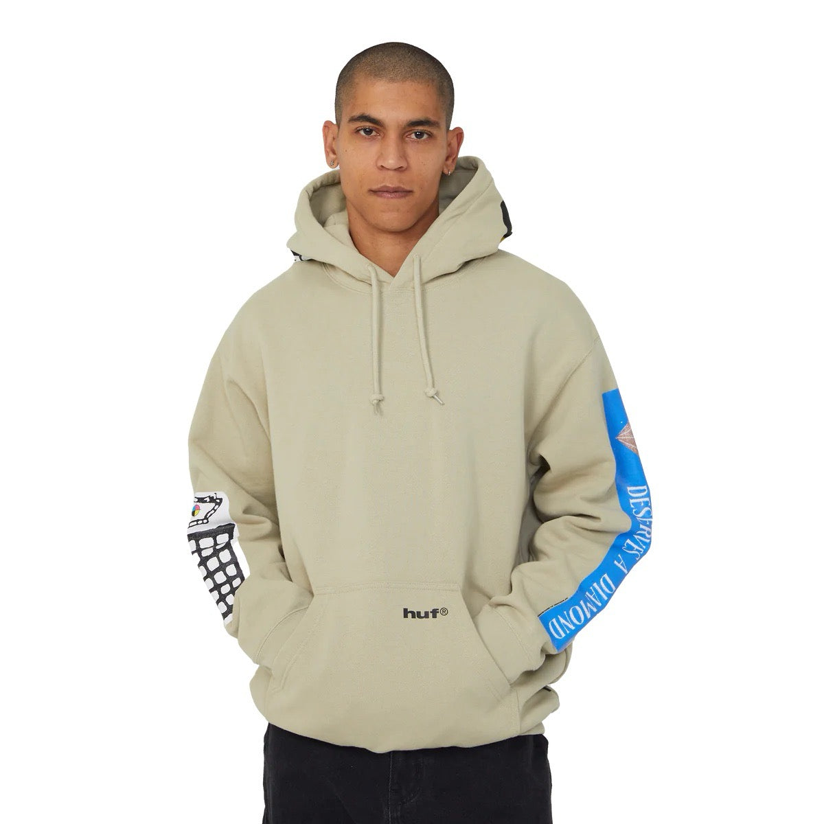 Gimme The Loot Pullover Hoodie - Sand