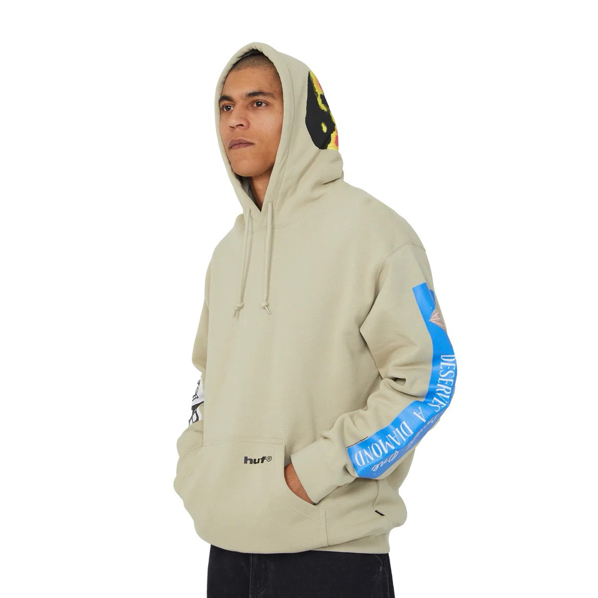 Gimme The Loot Pullover Hoodie - Sand