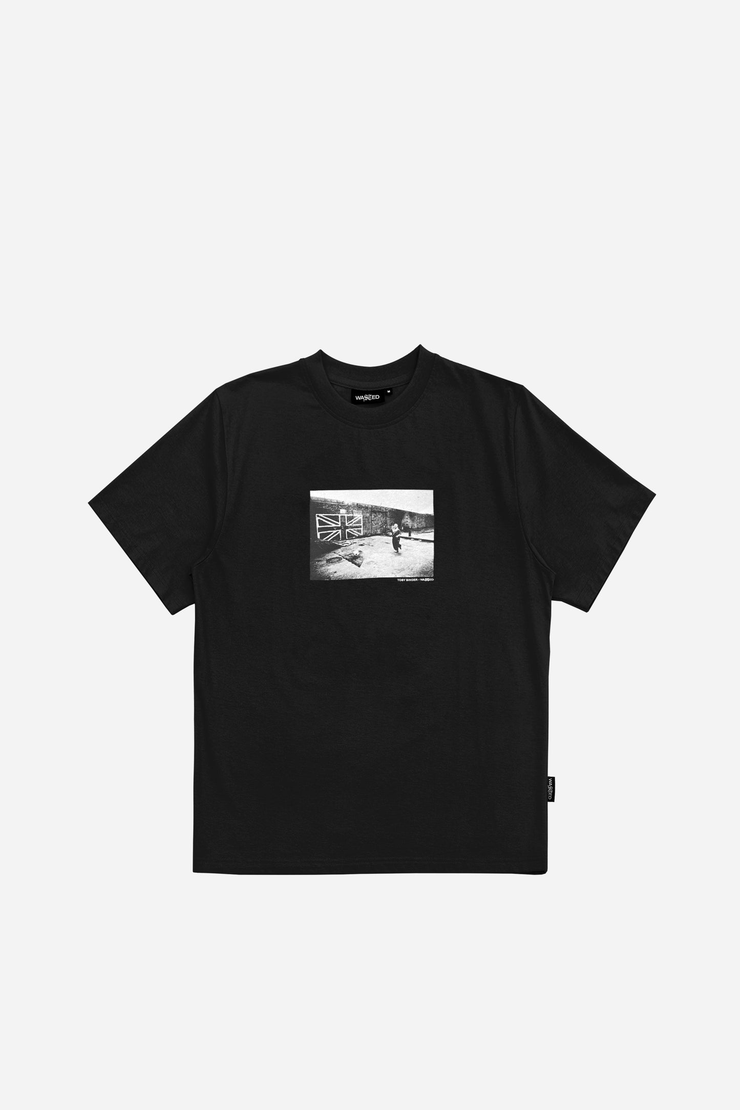GLAD NÅR DET REGNER T-SHIRT - SORT