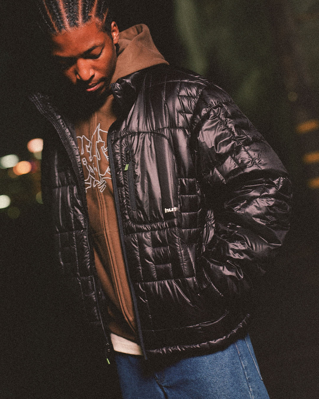 HUF PERTEX PUFFER JAKKE