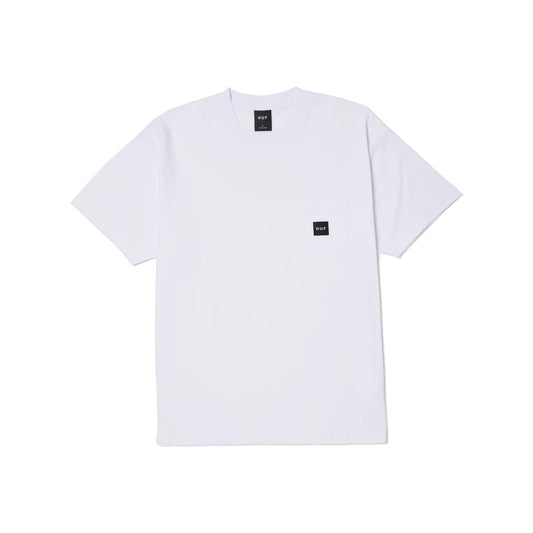 HUF Set Box Logo Pocket T-Shirt - White