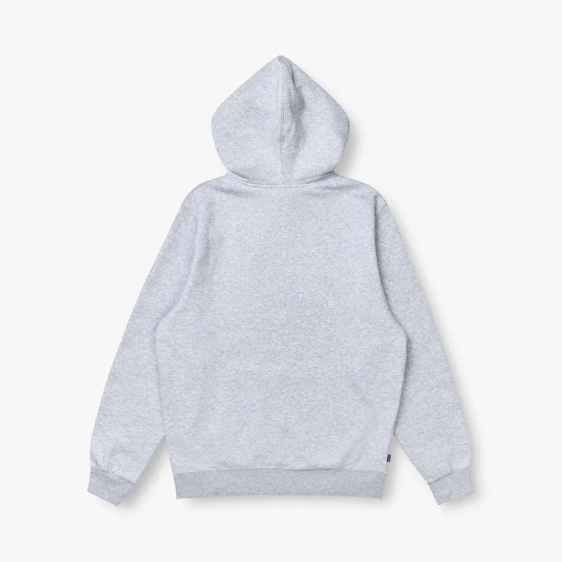 P STEELO HOODIE - HEATHER GREY/DARK TEAL