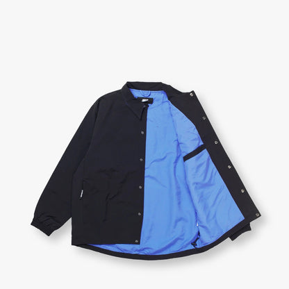 P STEELO COACH JACKET - BLACK