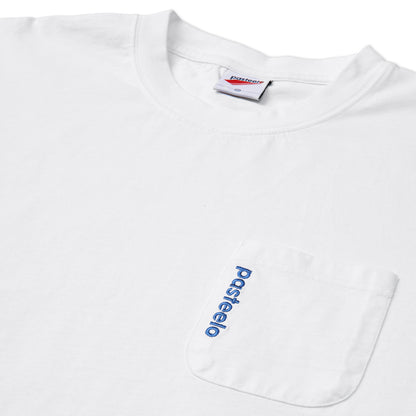 PASTEELO POCKET TEE - WHITE