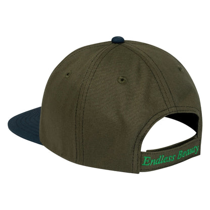 Endless Beauty Hat Oliven / Navy