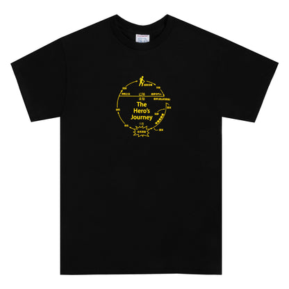 The Hero's Journey Tee - Sort