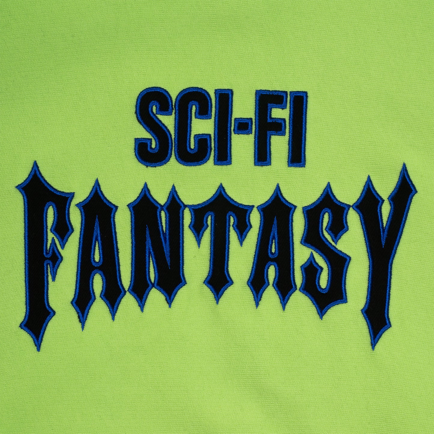 SCI-FI FANTASY BIKER KAPUZE LIME