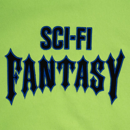 SCI-FI FANTASY BIKER KAPUZE LIME
