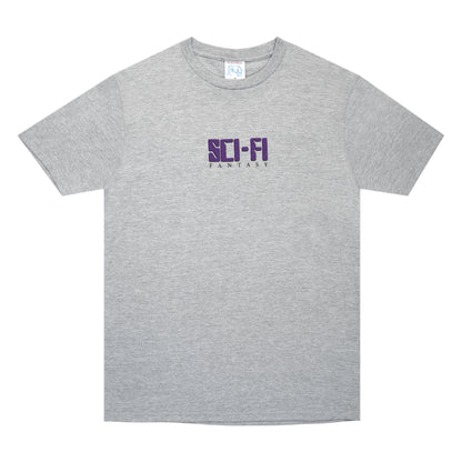 SCI FI FANTASY DISPLAY T-SHIRT GRÅ
