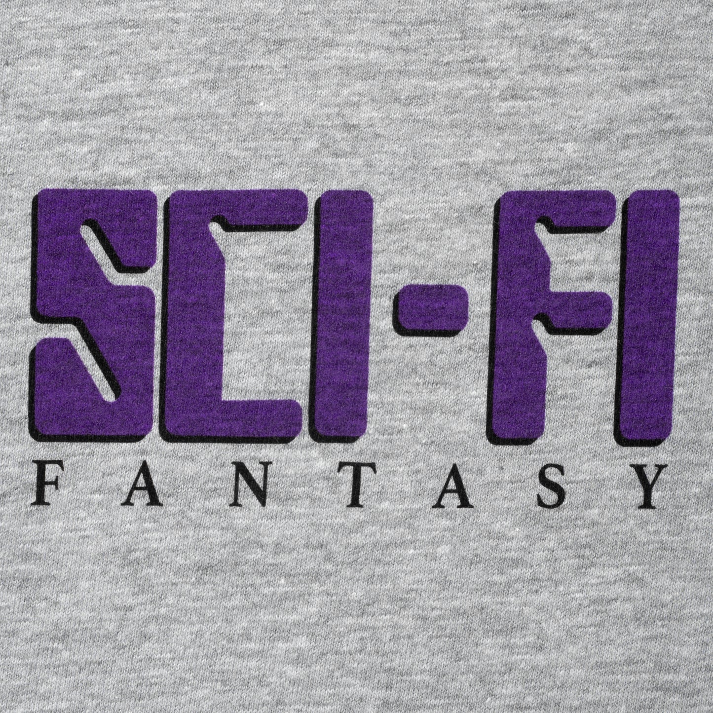SCI FI FANTASY DISPLAY T-SHIRT GRÅ