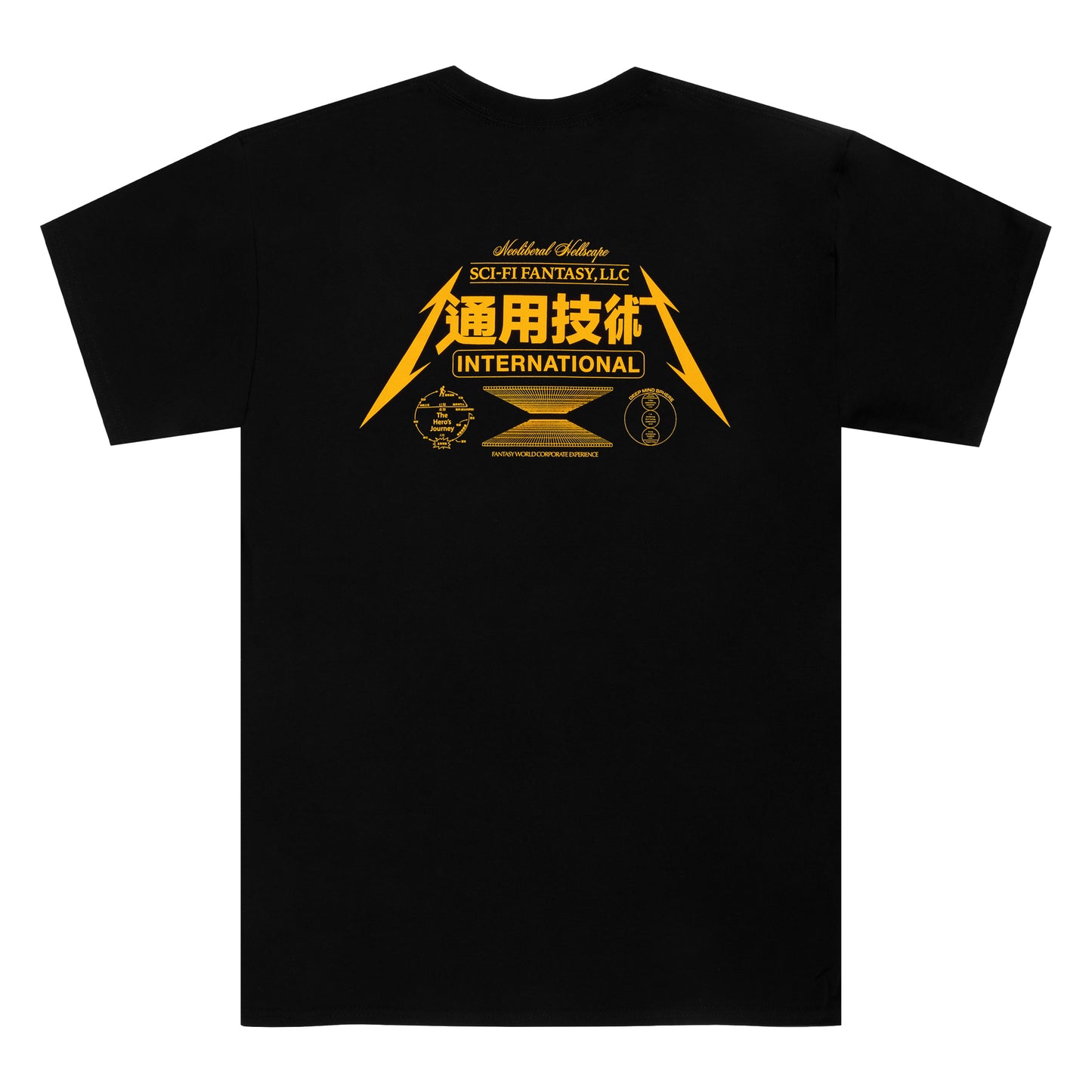 Neoliberales T-Shirt Schwarz