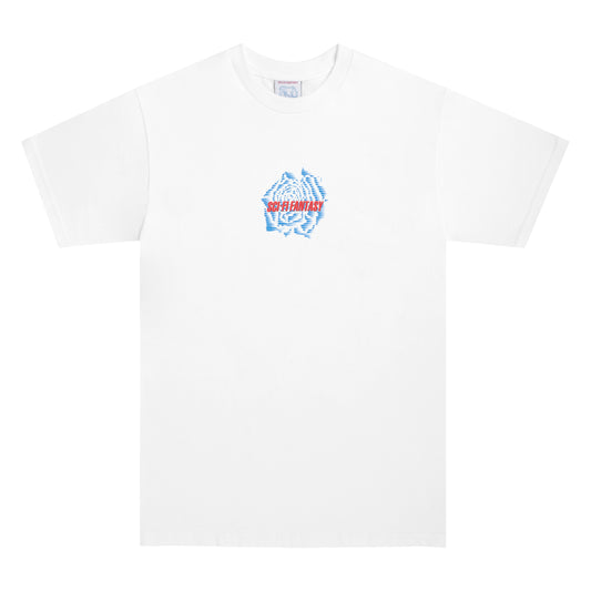 SCI FI FANTASY ROSE TEE BABY WHITE