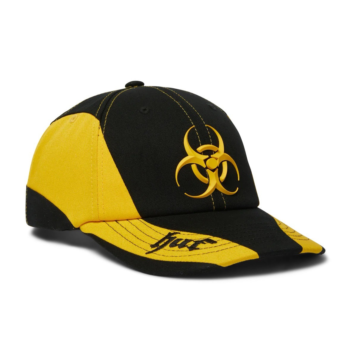 Sector Snapback Hat - Black & Yellow