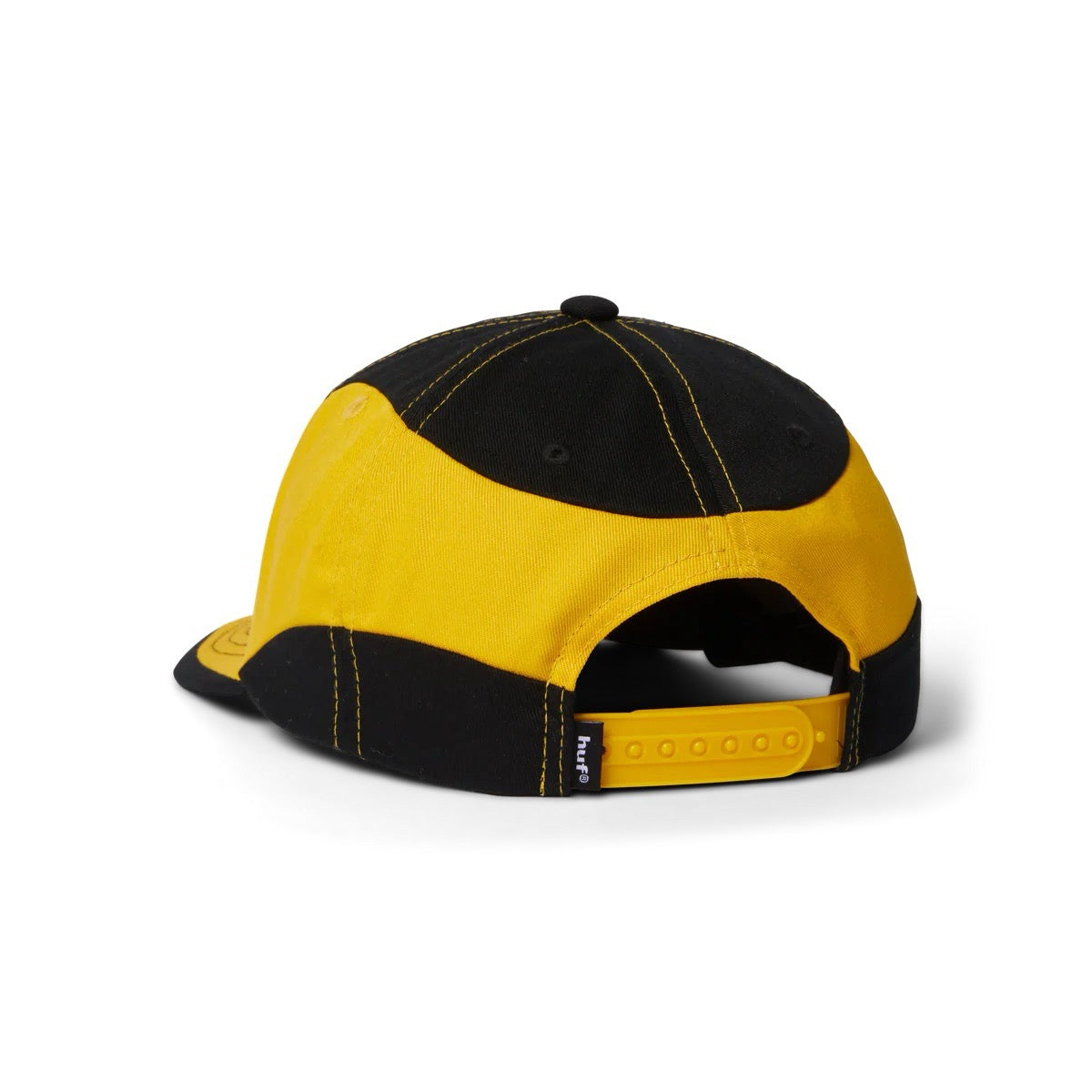 Sector Snapback Hat - Black & Yellow