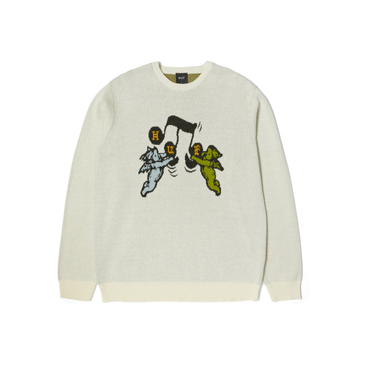 SANG INTARSIA SWEATEREN