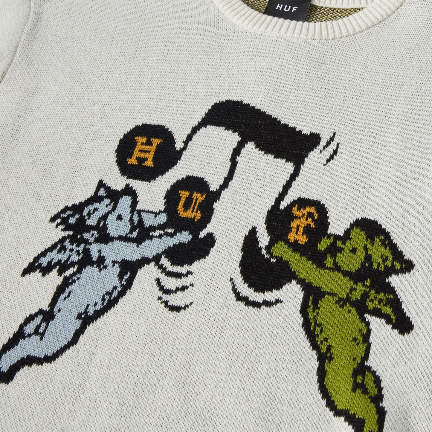 SANG INTARSIA SWEATEREN