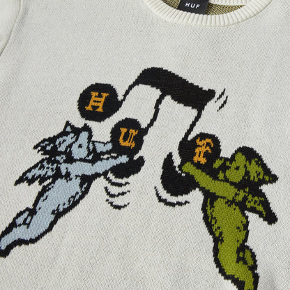 SANG INTARSIA SWEATEREN