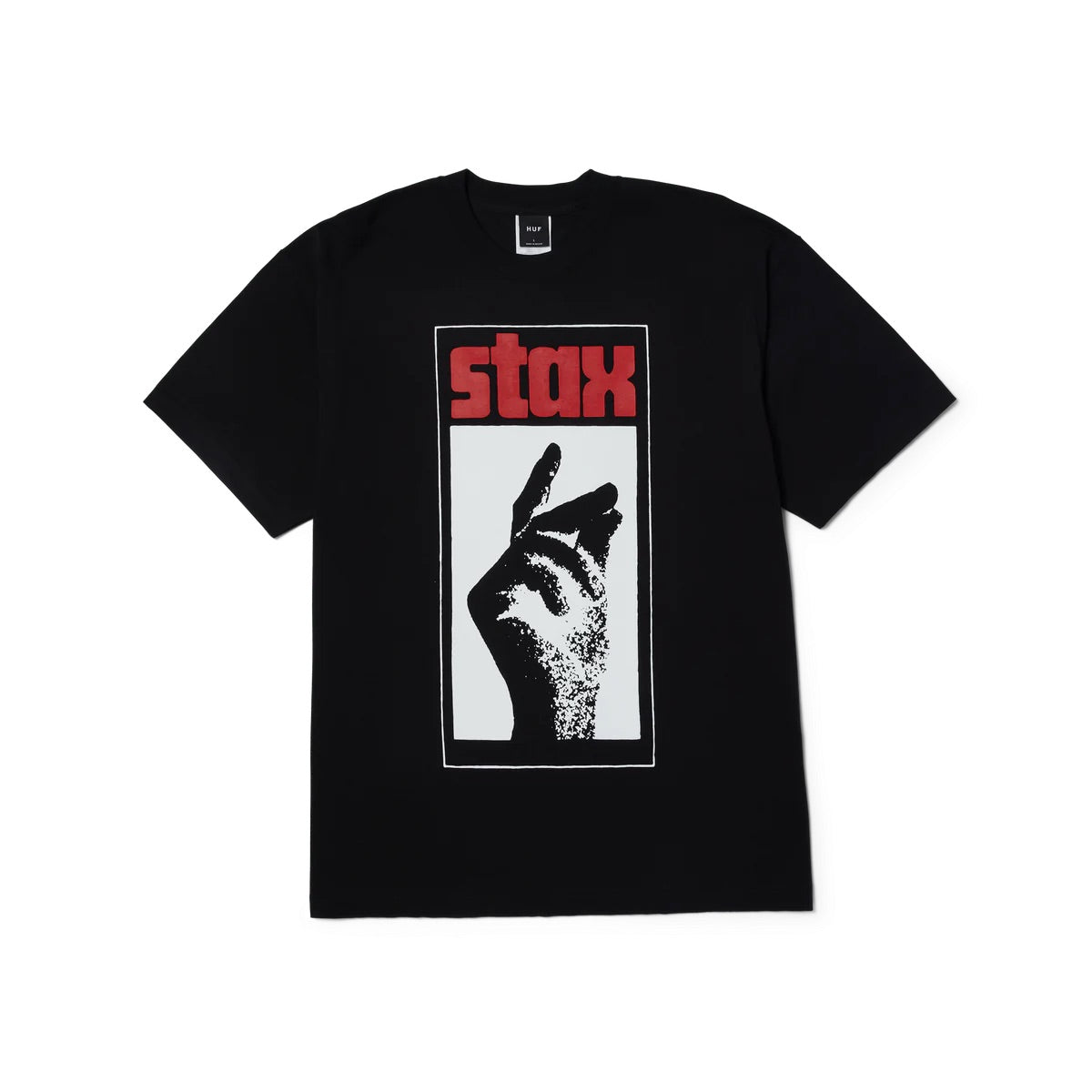 HUF x Stax Snap T-Shirt - Black