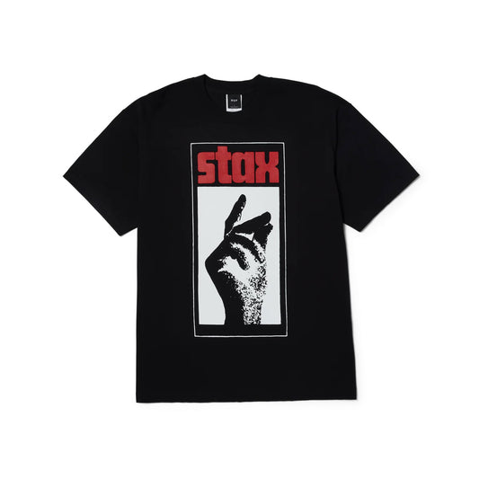 HUF x Stax Snap T-Shirt - Black