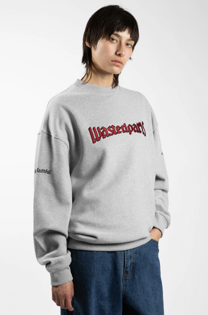 UNITED CREW NECK - ASK GRÅ
