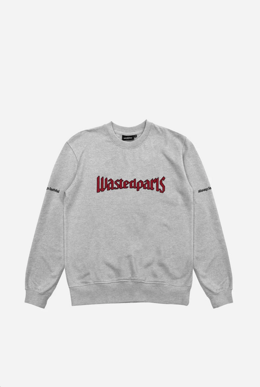 UNITED CREW NECK - ASK GRÅ