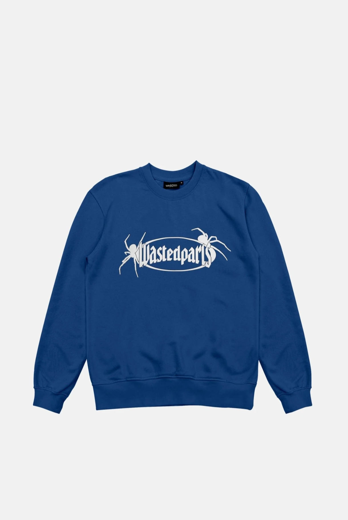 CREWNECK KEDEL REZET - BLÅ