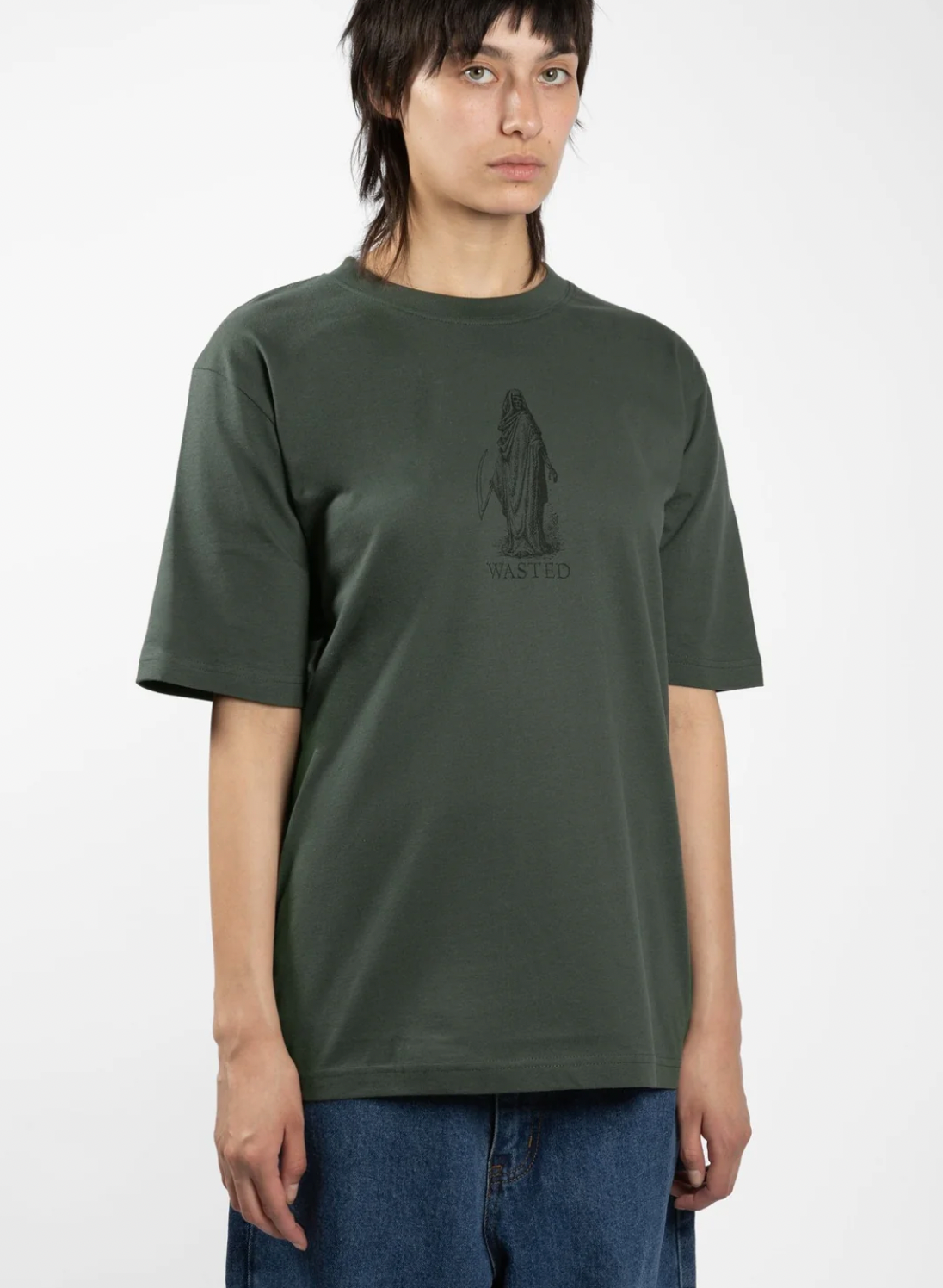 Værste T-shirt - Granitgrøn