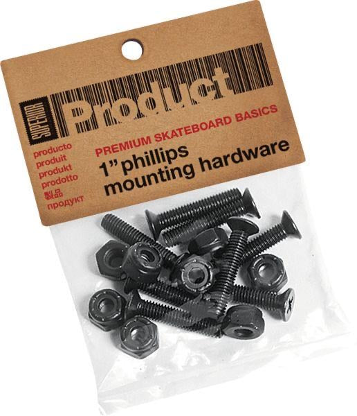 Superior Skateboard Allen Mounting Hardware 1"