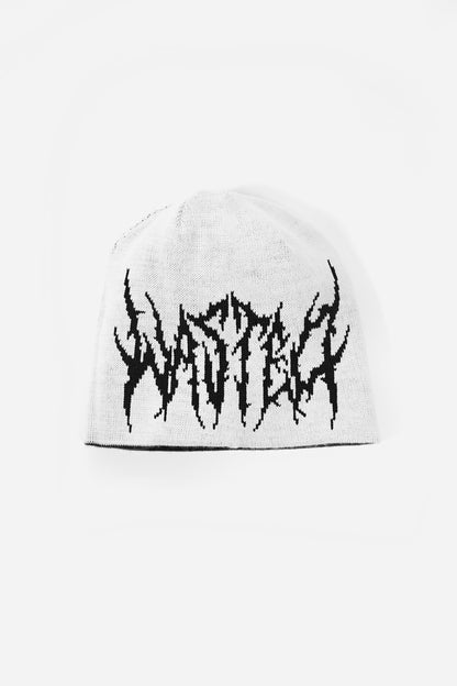 VVULT REVERSE BROW BEANIE - SORT / BLÅ
