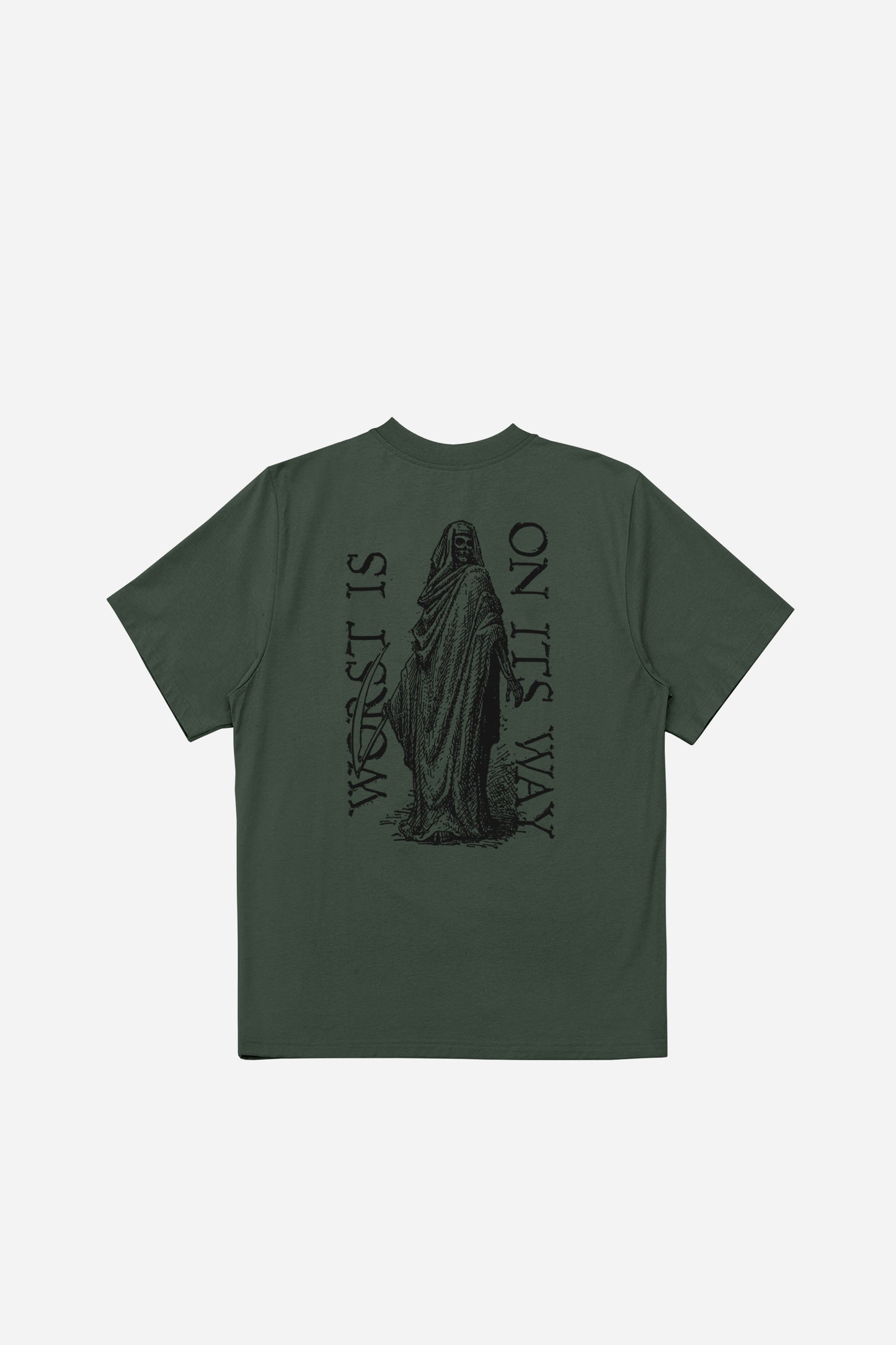 Værste T-shirt - Granitgrøn