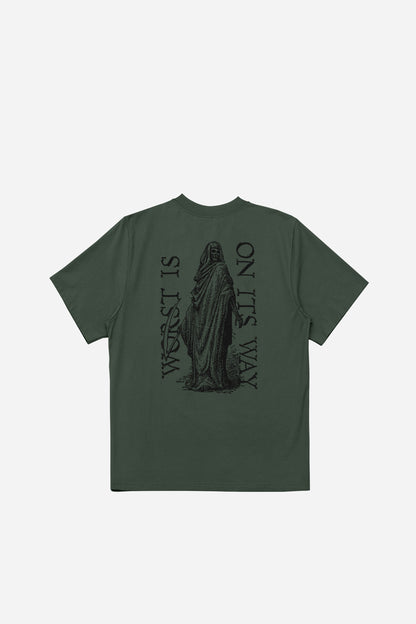 Værste T-shirt - Granitgrøn