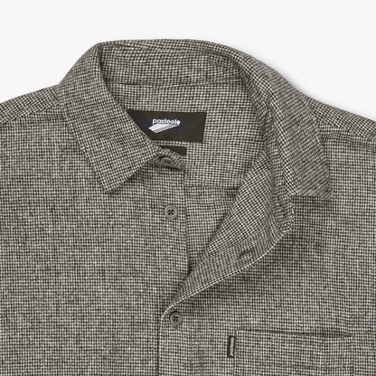 WOOL BLEND SHIRT - MICRO CHECK