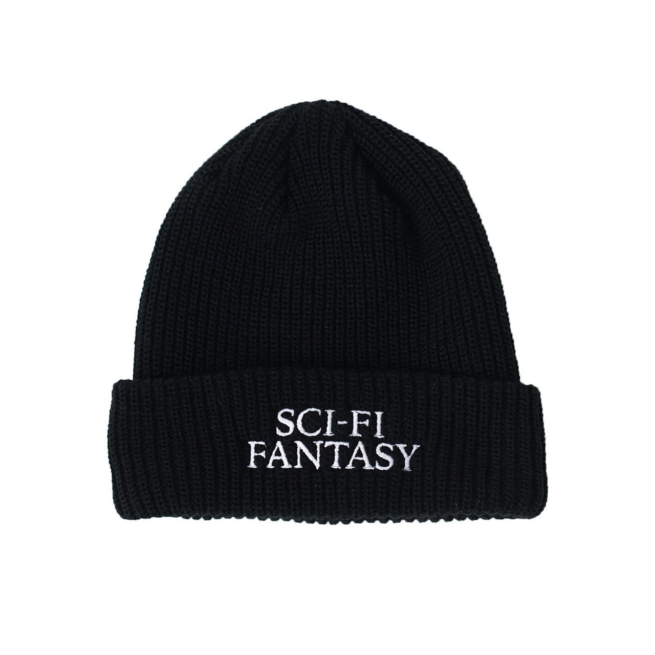 Sci-Fi Fantasy Logo Beanie - Black