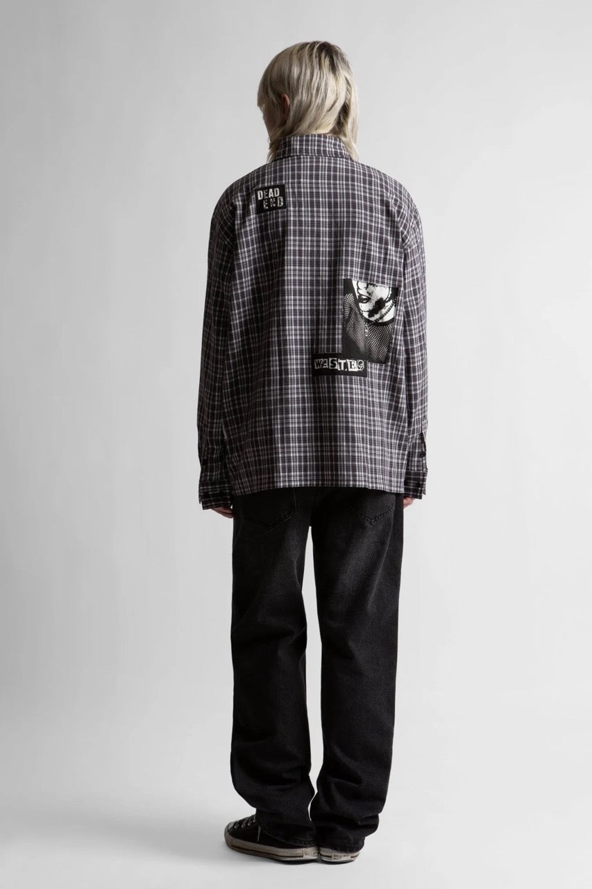 Taunt Shirt - Black Tartan