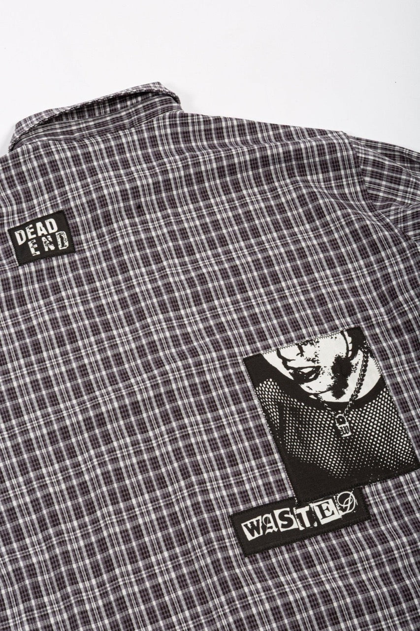 Taunt Shirt - Black Tartan