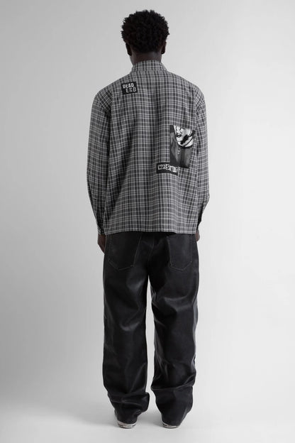 Taunt Shirt - Black Tartan