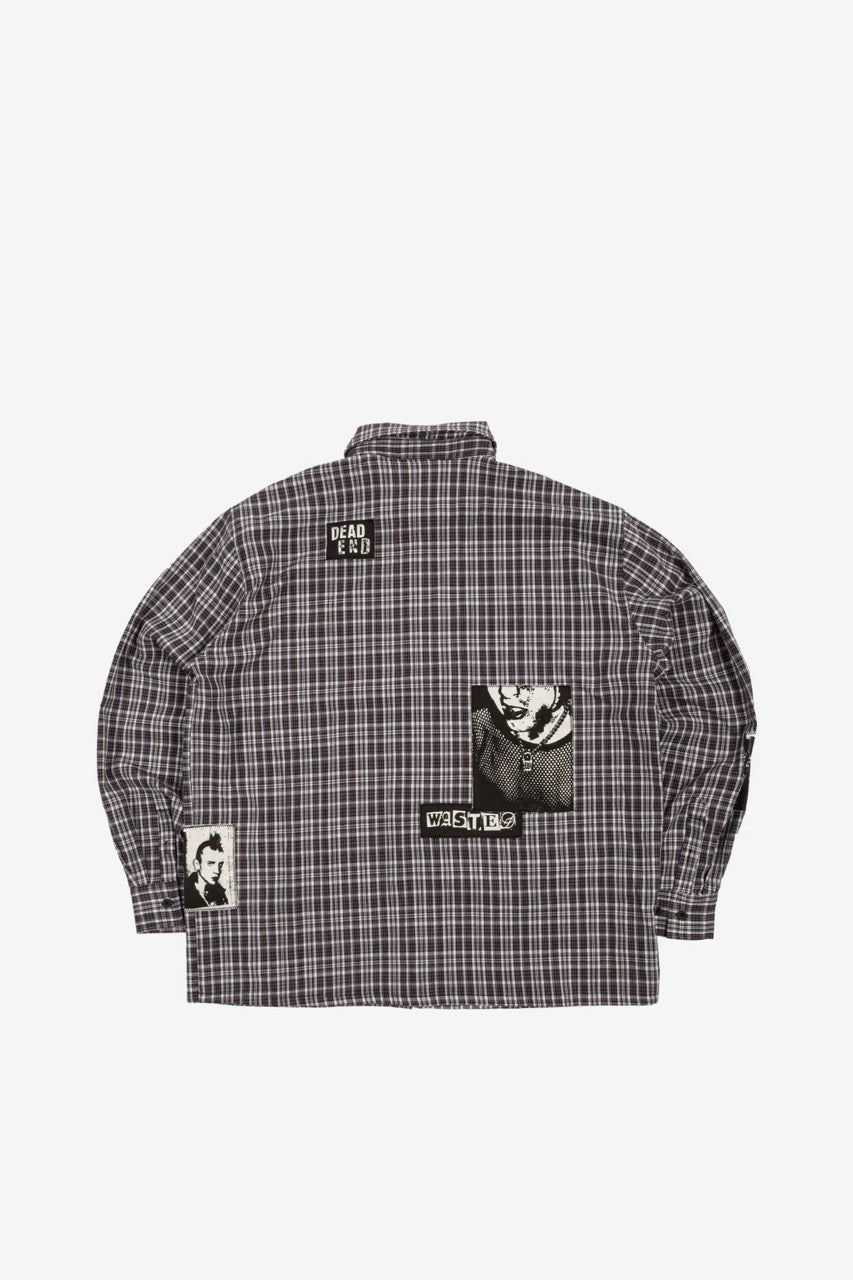 Taunt Shirt - Black Tartan